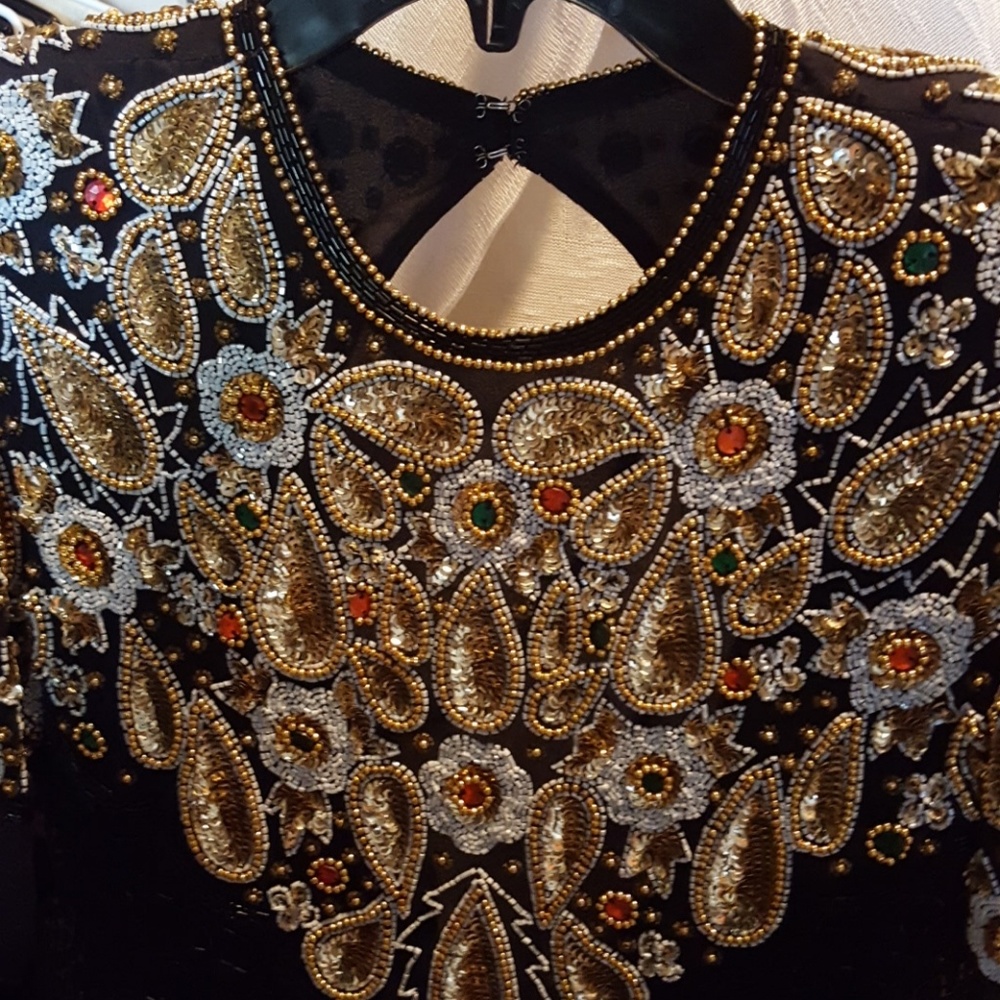 Embroidered dress